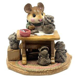 Wee Forest Folk M-184 Mrs Mousey's Studio, 20th Anniversary piece WFF with BOX